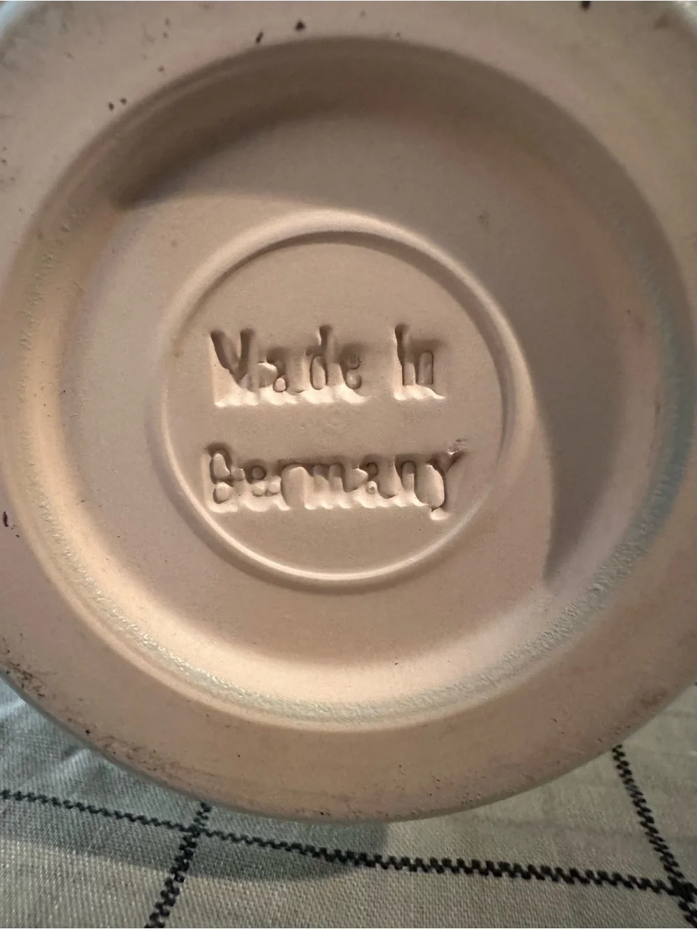 Pottery cup or vase • ceramic • made in Germany - Picture 2 of 4